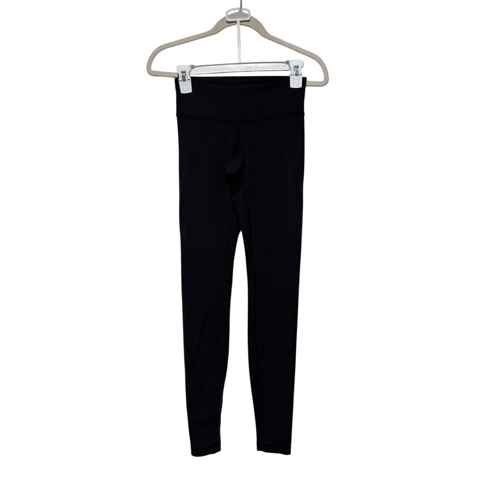 Lululemon Black High-Rise Leggings Size 0-2 - Picture 2 of 9